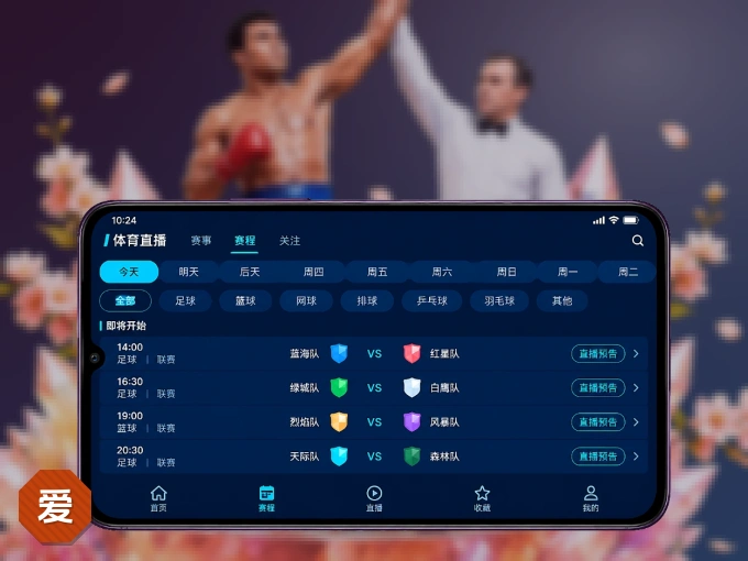 爱游戏 APP，赛事实时更新更方便